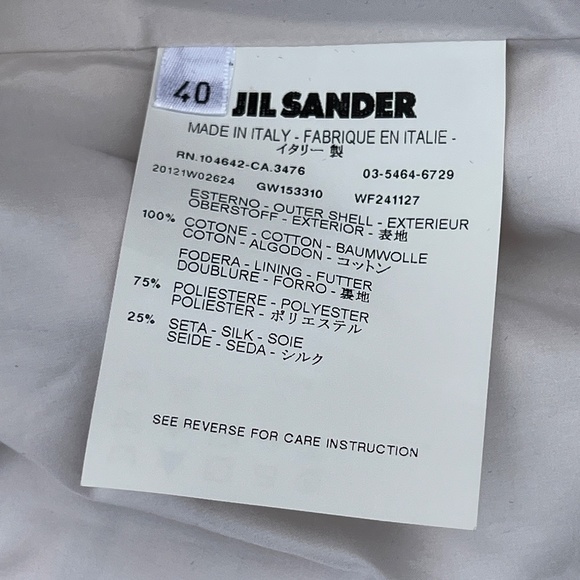 NWT Jil Sander Le Chatelier Paisley print blazer - Picture 11 of 16